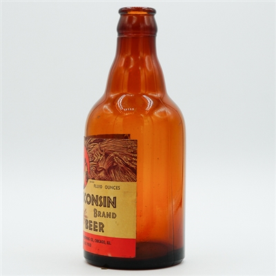 Old Wisconsin Lager Steinie Beer Bottle 