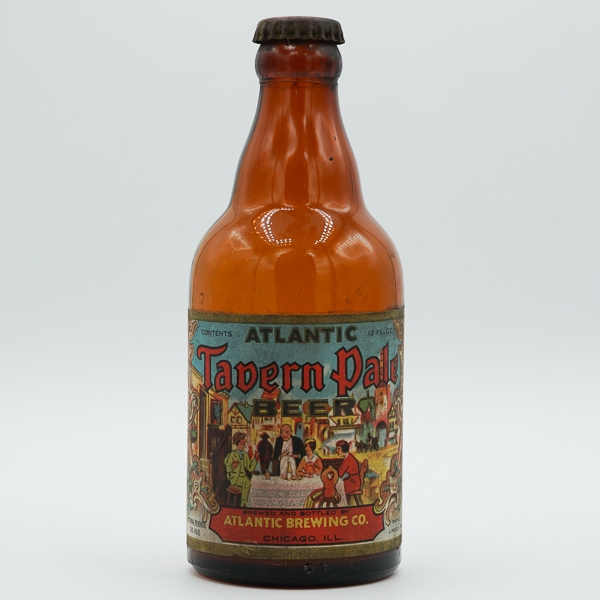 Tavern Pale Steinie Beer Bottle Chicago 