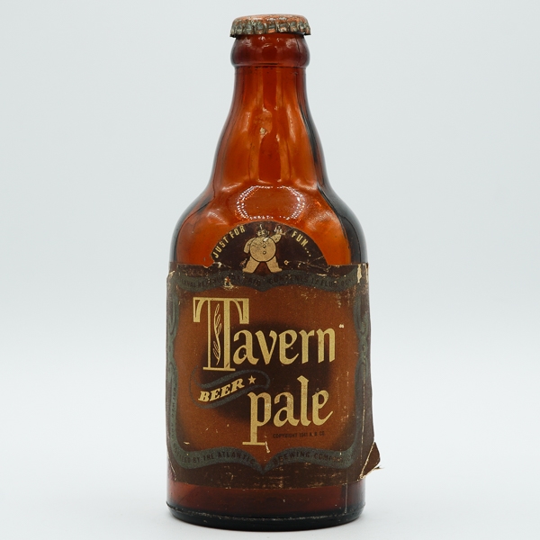 Tavern Pale Steinie Beer Bottle Gray Accents Chicago 