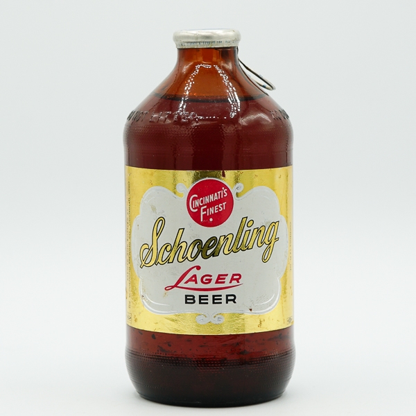 Schoenling Lager Stubby Beer Bottle 