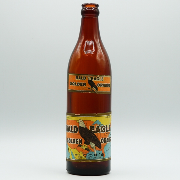 Bald Eagle Golden Orange Soda Bottle Flock SWEET 