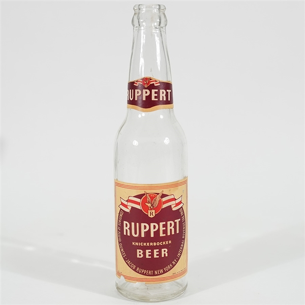 Ruppert Knickerbocker Beer Bottle 