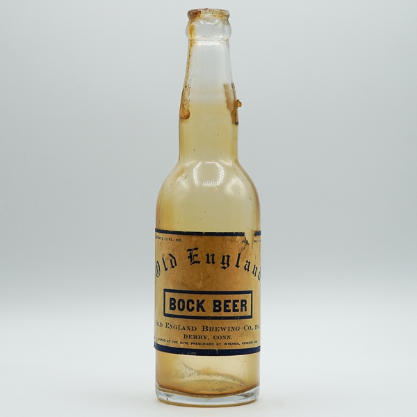 Old England Bock Beer Bottle 