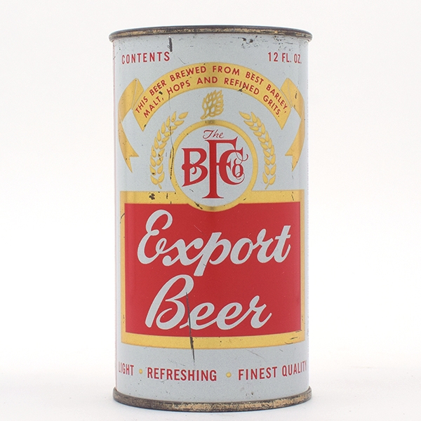 BFCo Export Beer Flat Top 61-23