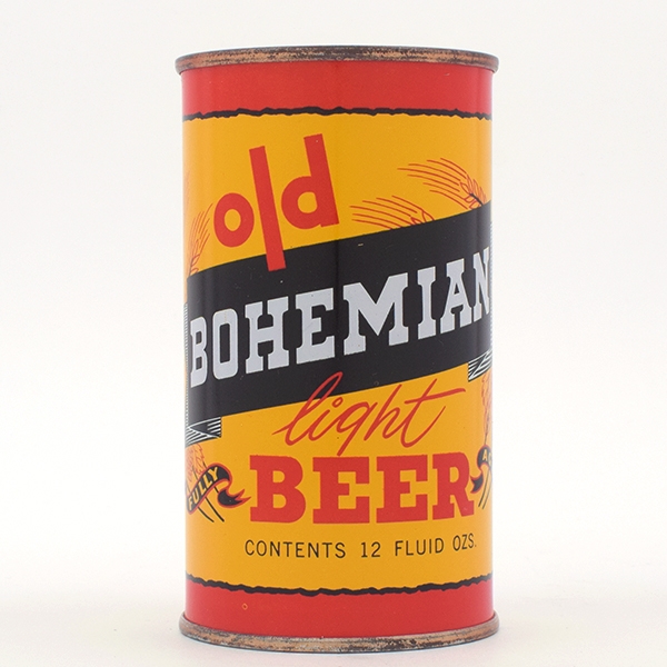 Old Bohemian Beer Flat Top BANK HEIST HARVARD 104-12