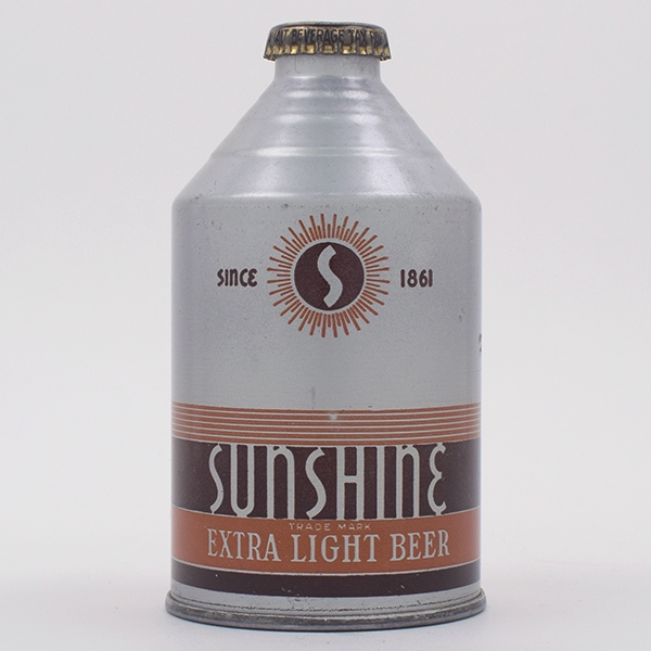 Sunshine Beer Crowntainer Cone Top IRTP 199-8