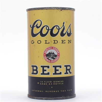 Coors Beer Flat Top WATERFALL 51-17