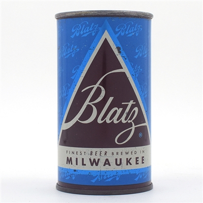 Blatz Beer Dark Blue Xmas Set Flat Top 39-12