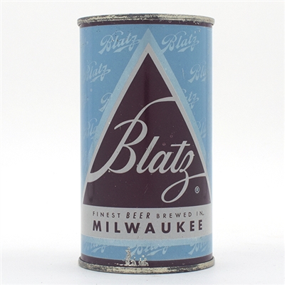 Blatz Beer Light Blue Xmas Set Flat Top 39-11