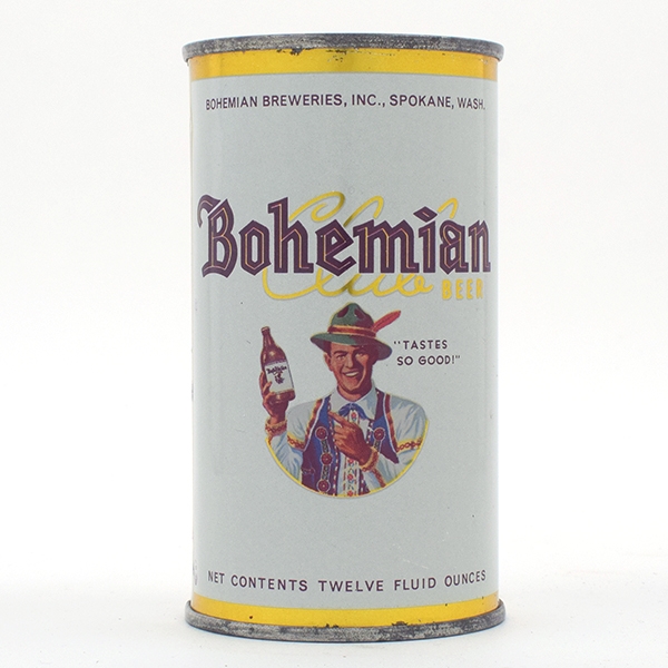 Bohemian Club Beer Flat Top 40-28 BLUE HAT