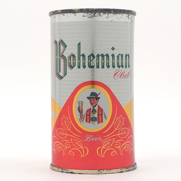 Bohemian Club Beer Flat Top SPOKANE 40-31 GREEN TEXT