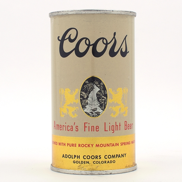 Coors Beer Flat Top IRTP NO BANQUET UNLISTED