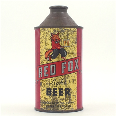 Red Fox Beer Cone Top IRTP 180-30