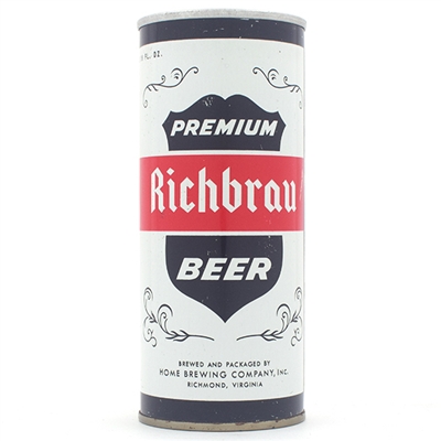 Richbrau Beer 16 oz Pull Tab RICHMOND UNLISTED