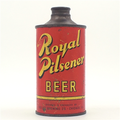 Royal Pilsener  Beer Cone Top 182-11