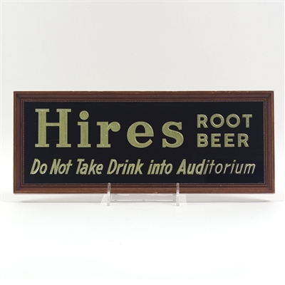 Hires Root Beer 1930s ROG Concession Sign