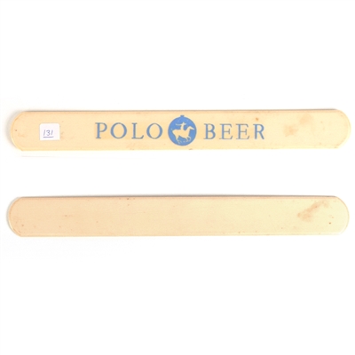 Polo Beer 1930s Foam Scraper BROOKLYN