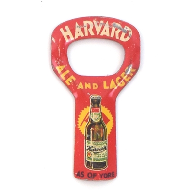 Harvard Ale Lager 1930s Painted Opener