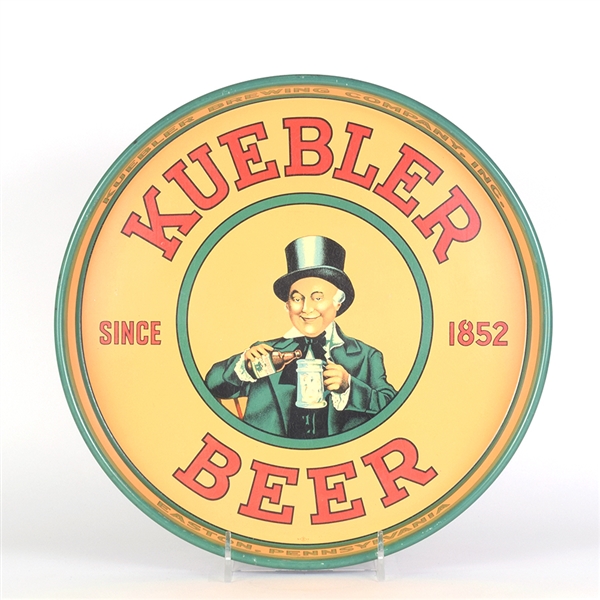 Kuebler Beer 1930s Serving Tray OUTSTANDING