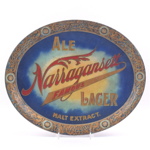 Narragansett Ale-Lager Pre-Pro Cloudburst Serving Tray RARE
