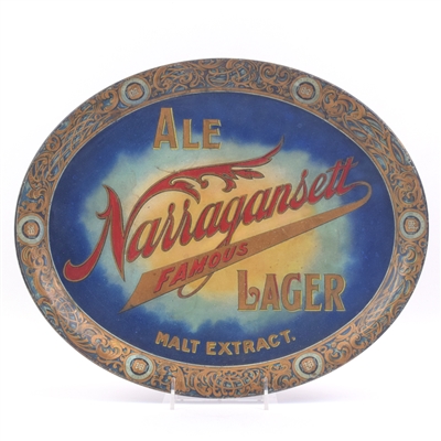 Narragansett Ale-Lager Pre-Pro Cloudburst Serving Tray RARE