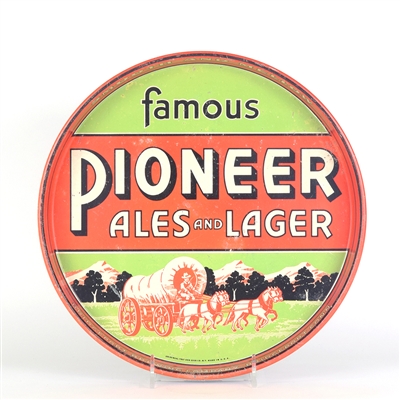 Pioneer Ale Lager 1930s 12-inch Serving Tray