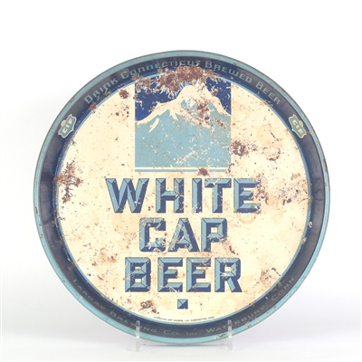 White Cap Beer 1930s 12-inch Serving Tray