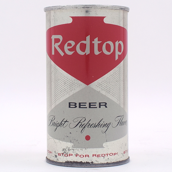 Redtop Beer Flat Top RED TOP UNLISTED