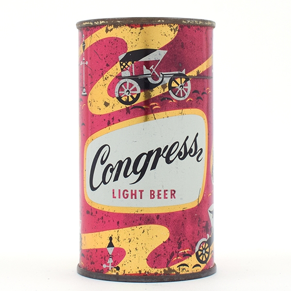 Congress Beer Set Can Flat Top CAR 50-22