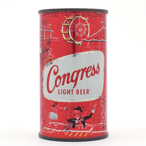 Congress Beer Set Can Flat Top CARNIVAL 51-1