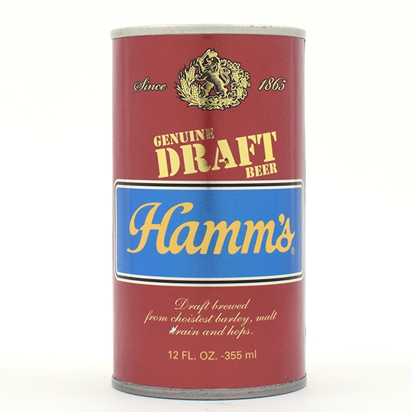 Hamms Draft Foil Label Test or Mockup Pull Tab UNLISTED