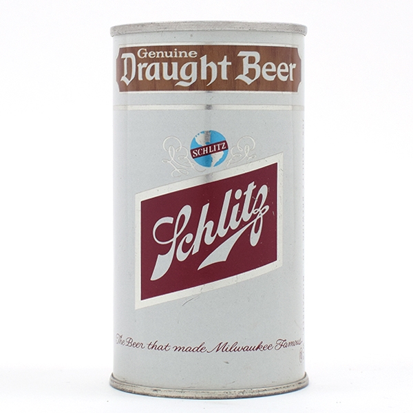 Schlitz Draught Beer Pull Tab TOUGH 121-4