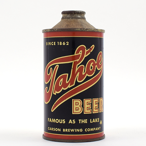 Tahoe Beer Cone Top RARE CLEAN 186-21