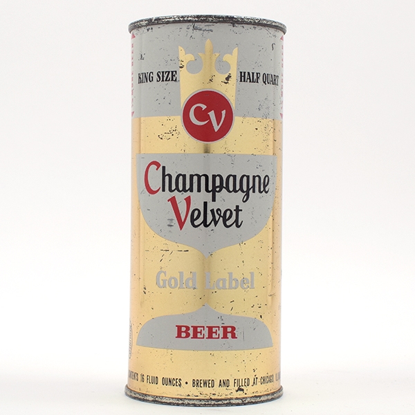 Champagne Velvet Beer 16 Ounce Flat Top 227-28