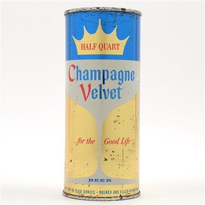 Champagne Velvet Beer 16 Ounce Flat Top 227-29