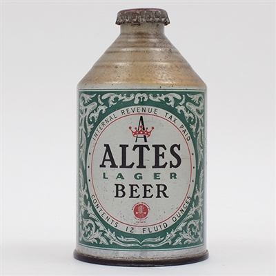 Altes Beer Crowntainer TIVOLI ASSURES CUSTOMERY 192-3