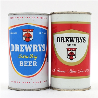 Drewrys Flat Tops Lot of 5 Different