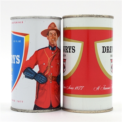 Drewrys Flat Tops Lot of 5 Different