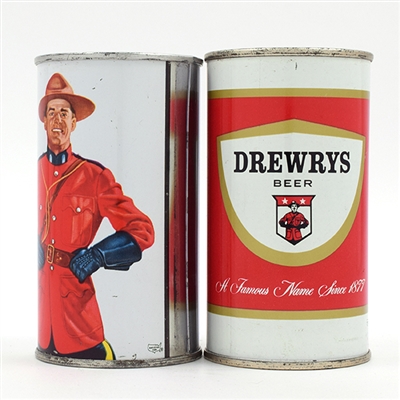 Drewrys Flat Tops Lot of 5 Different