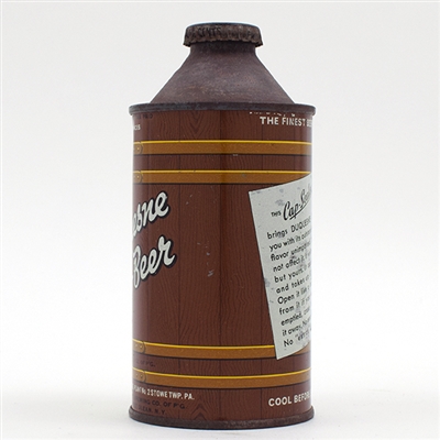 Duquesne Beer Cone Top 159-27