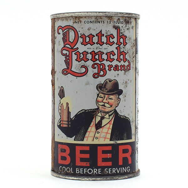Dutch Lunch Beer Instructional Flat Top GRAY 57-31