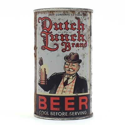 Dutch Lunch Beer Instructional Flat Top GRAY 57-31