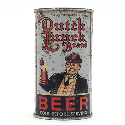 Dutch Lunch Beer Instructional Flat Top GRAY 57-31