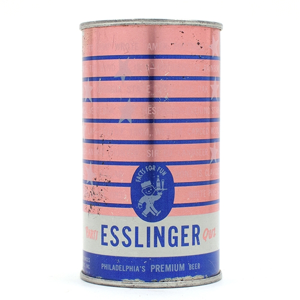 Esslinger Parti Quiz Flat Top SET 9 LIKE 60-36