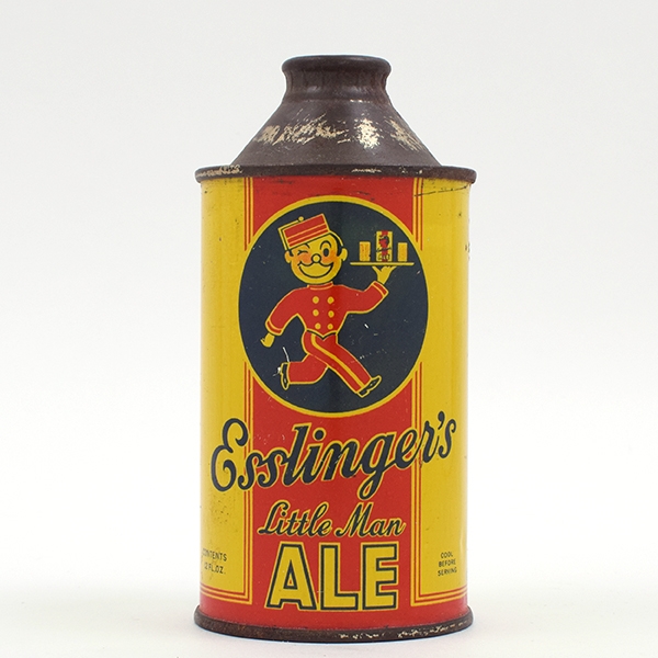 Esslingers Ale Flat Bottom Cone Top 161-12