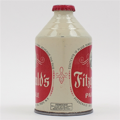 Fitzgeralds Pale Ale Crowntainer IRTP NEAR MINT 193-32