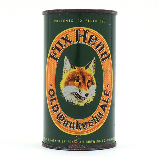 Fox Head Old Waukesha Ale Flat Top 66-6