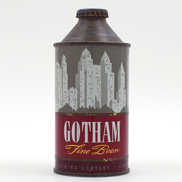 Gotham Beer Cone Top METALLIC GOLD IRTP 166-21