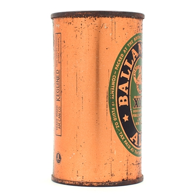 Ballantines Ale Flat Top JUST FOR FUN UNLISTED