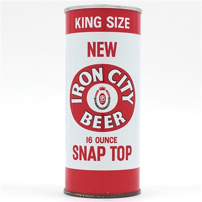 Iron City Beer 16 oz Zip Top RARE 153-19